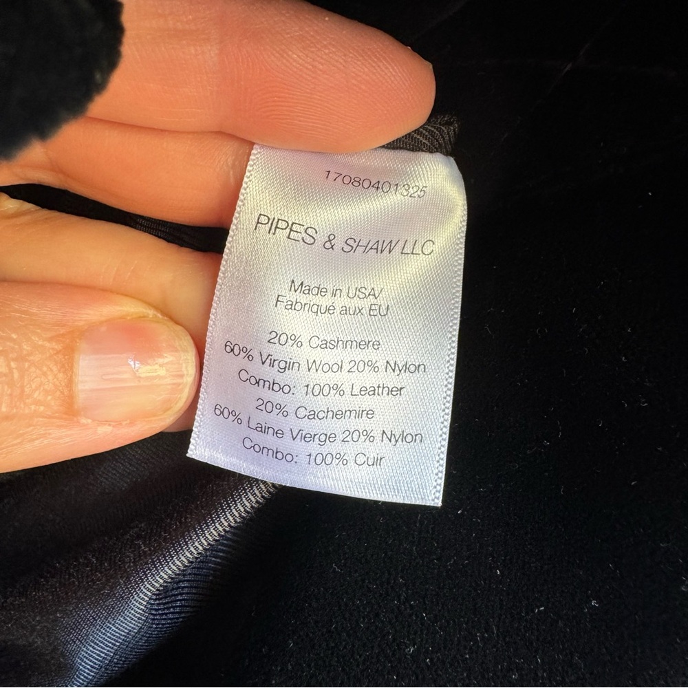Veronica Beard Black YARA DOUBLE-BREASTED PEA-COAT JACKET with Velvet Hem Size 0 - Picture 7 of 8